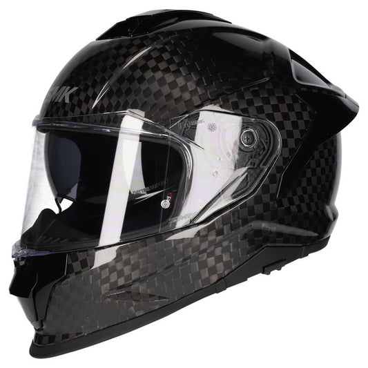SMK Titan Carbon Helmet - Black