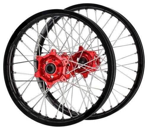 SM Pro Wheelset 21/19 - Red / Black