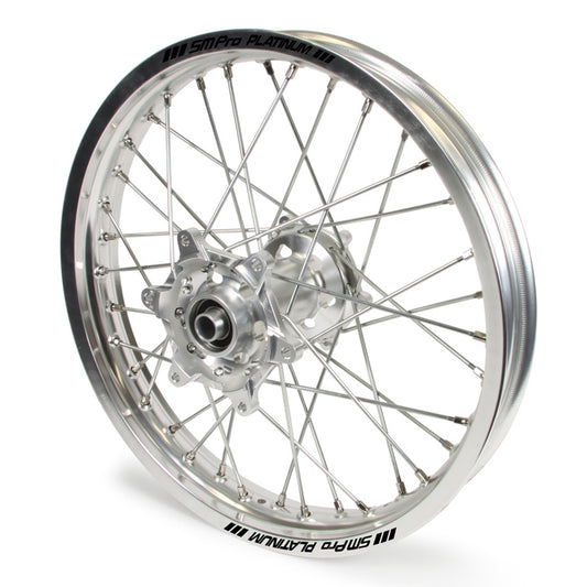 Yamaha Sm Pro / Platinum Snr MX Silver Rim / Silver Hub Replacement Rear Wheel YZF 250-450 2008-2017 (18X2.15)