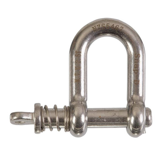 Snapd 10mm Stainless Steel D Shackle