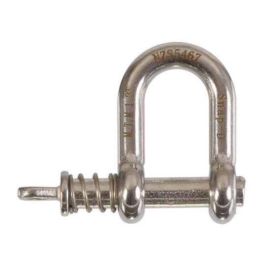 Snapd 8mm Stainless Steel D Shackle