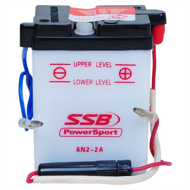 SSB 6V Lead-Acid Battery - 6N2-2A-4