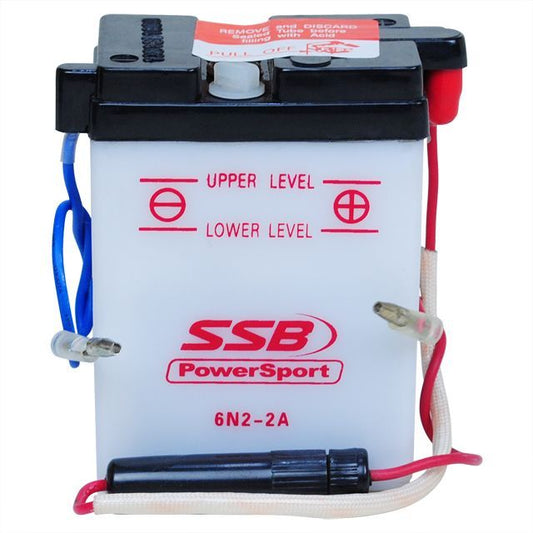 SSB 6V Lead-Acid Battery - 6N2-2A-4