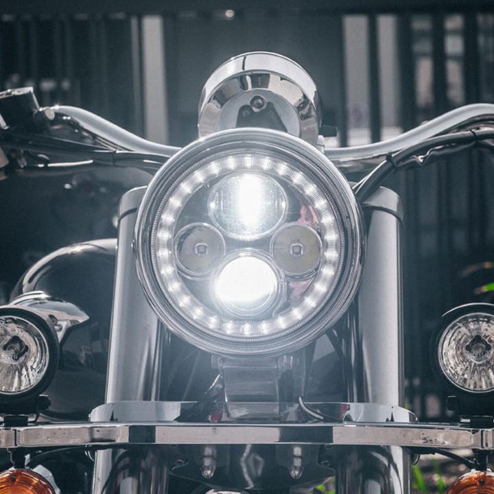 Stedi 7 Inch Iris Chrome LED Headlight