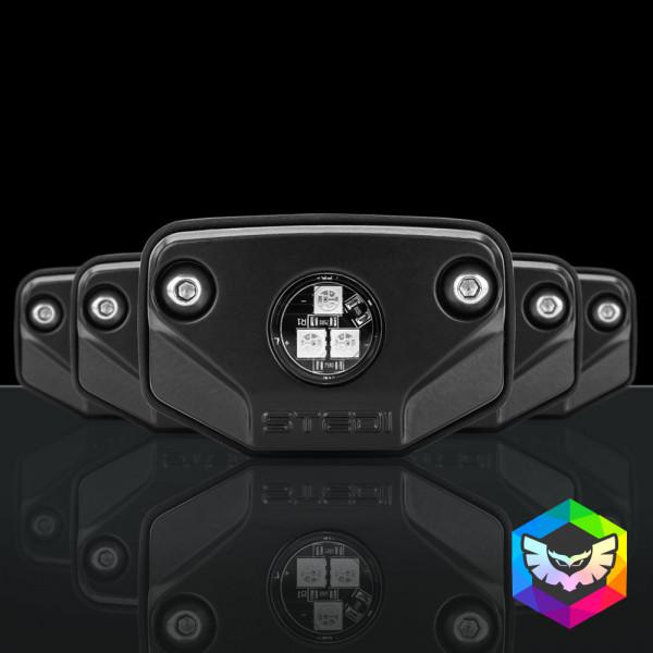 Stedi Surface 6 LED Rock Lights Rgb