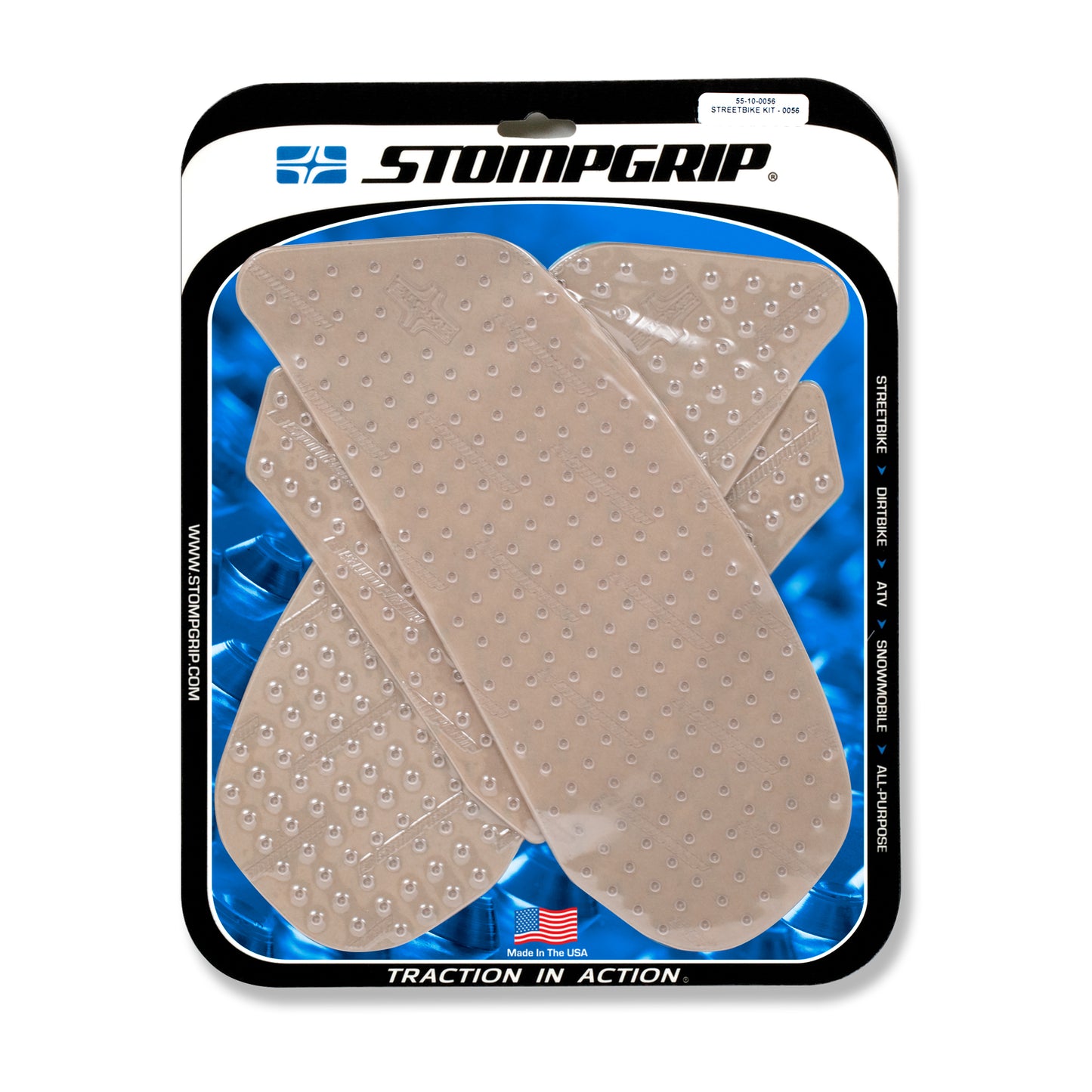Stompgrip Streetbike Kit - Clear