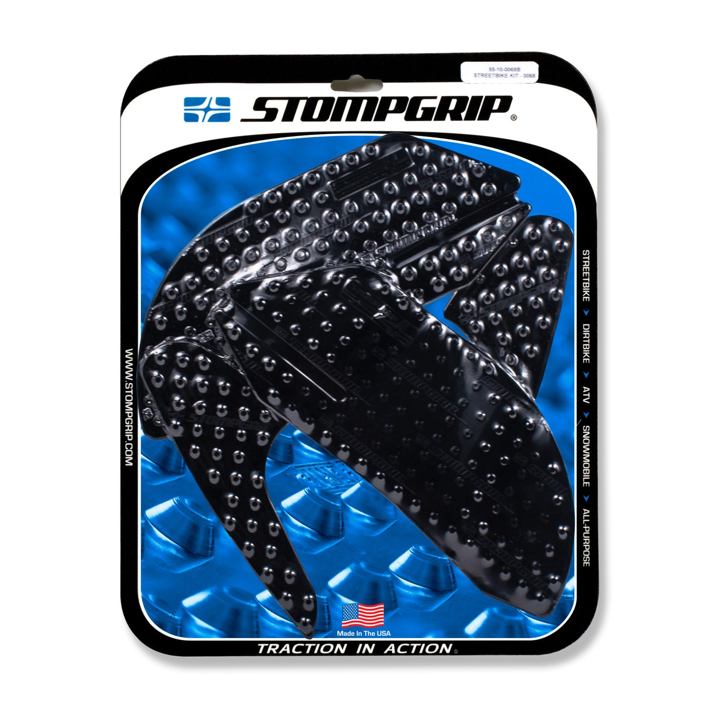 Stompgrip Streetbike Kit - Black Fits Ducati (12-19) 1299 Panigale
