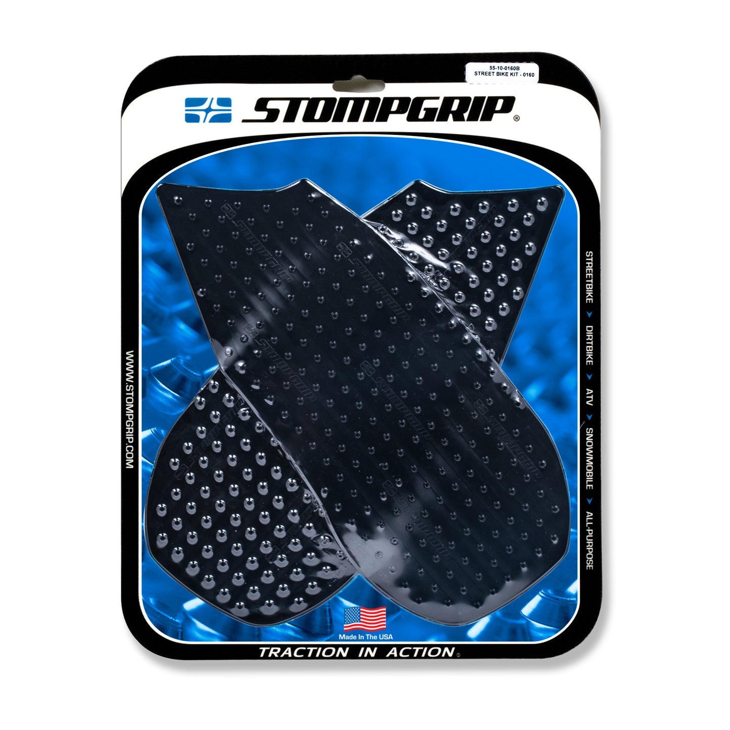 Stompgrip Streetbike Kit - Black Fits Honda Cb300R/650R (2019)