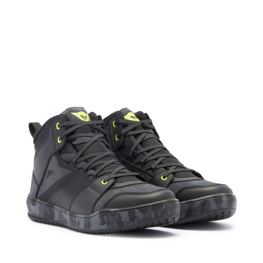 Dainese Suburb D-WP Shoes - Black / Yellow