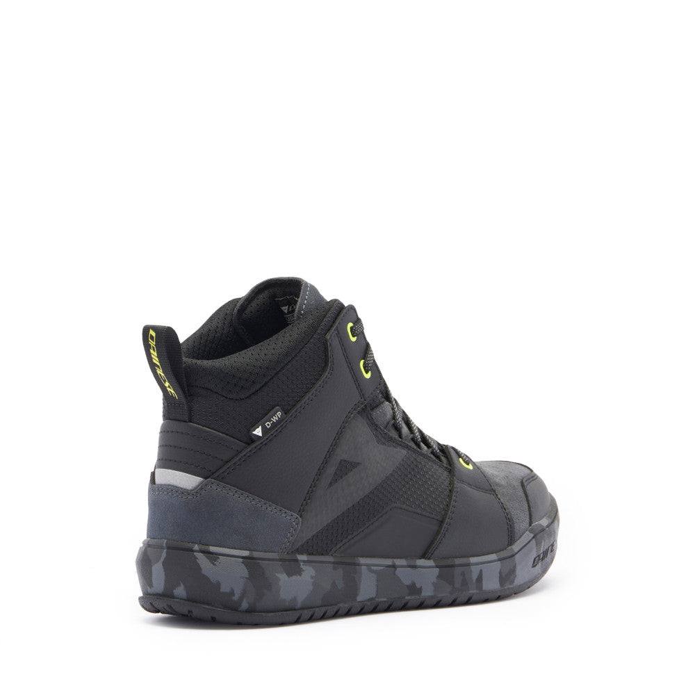 Dainese Suburb D-WP Shoes - Black / Yellow