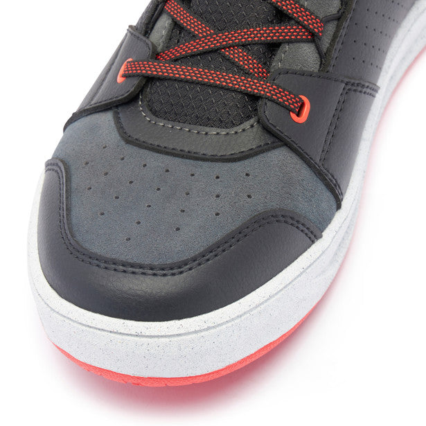 Dainese Suburb D-WP Shoes - Black / White / Red