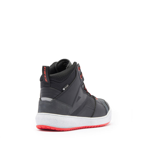 Dainese Suburb D-WP Shoes - Black / White / Red