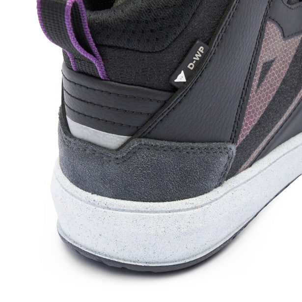 Dainese Women's Suburb D-WP Shoes - Black / Purple