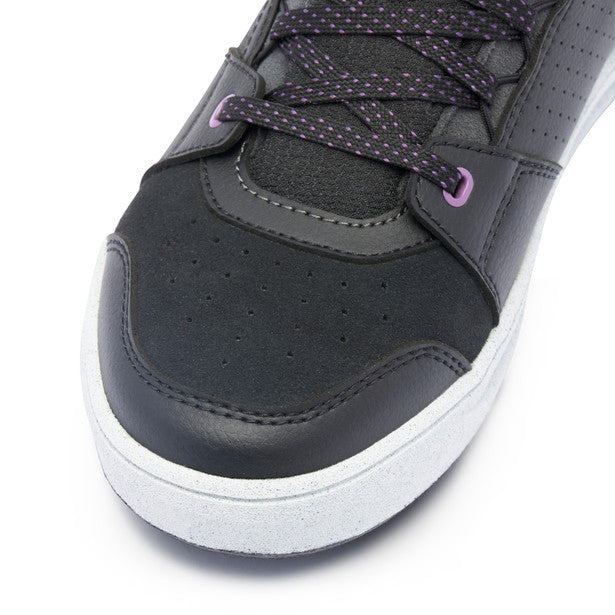 Dainese Women's Suburb D-WP Shoes - Black / Purple