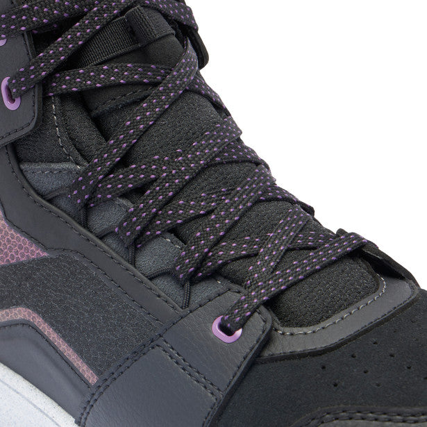 Dainese Women's Suburb D-WP Shoes - Black / Purple