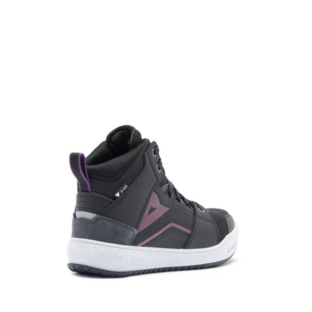 Dainese Women's Suburb D-WP Shoes - Black / Purple