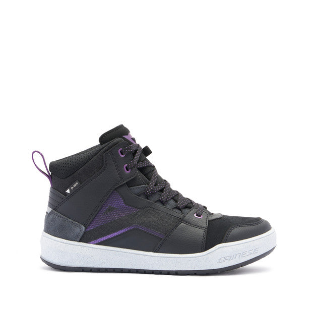 Dainese Women's Suburb D-WP Shoes - Black / Purple