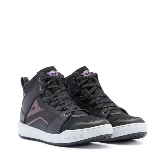 Dainese Women's Suburb D-WP Shoes - Black / Purple