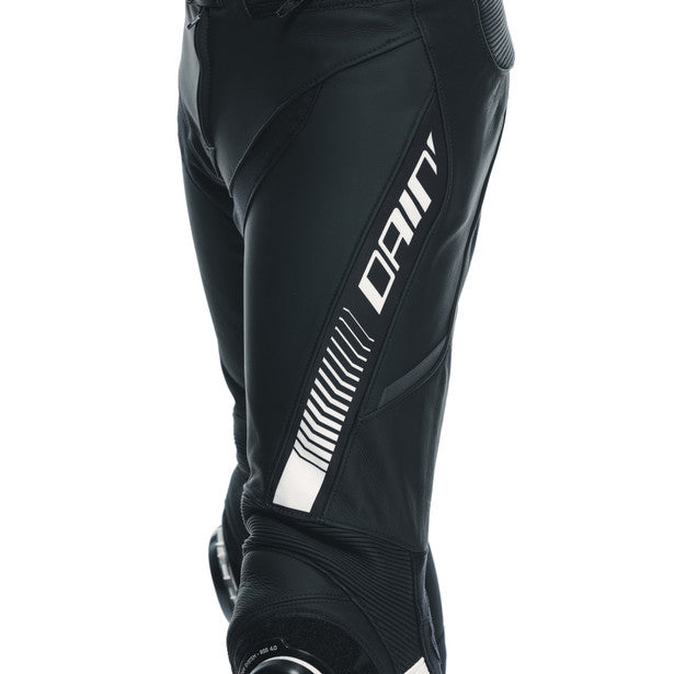Dainese Super Speed Leather Pants - Black / White