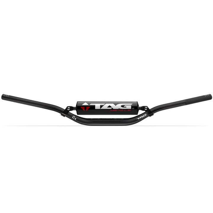 Tag T1 Tapered Factory Bend Handlebar With Cross Bar - Black