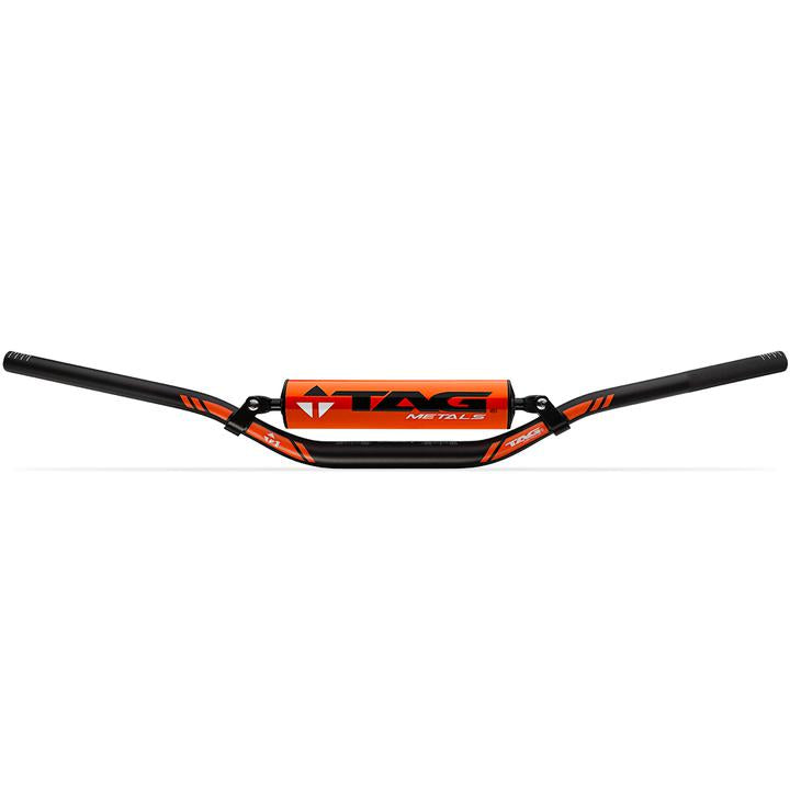 Tag T1 Tapered Factory Bend Handlebar With Cross Bar - Orange