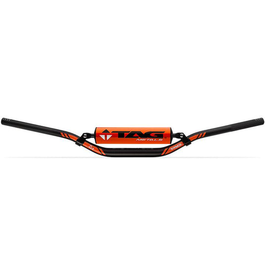 Tag T1 Tapered Factory Bend Handlebar With Cross Bar - Orange