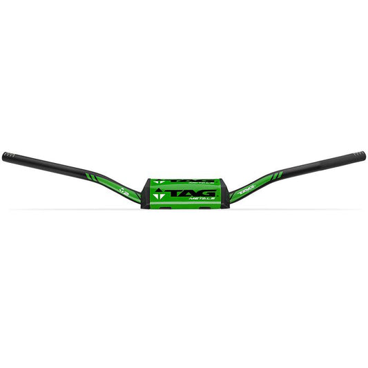 Tag T2 Tapered Factory Bend Handlebar - Green