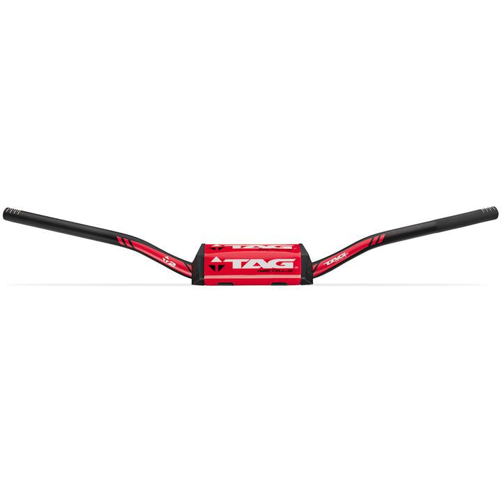 Tag T2 Tapered Low Factory Bend Handlebar - Red