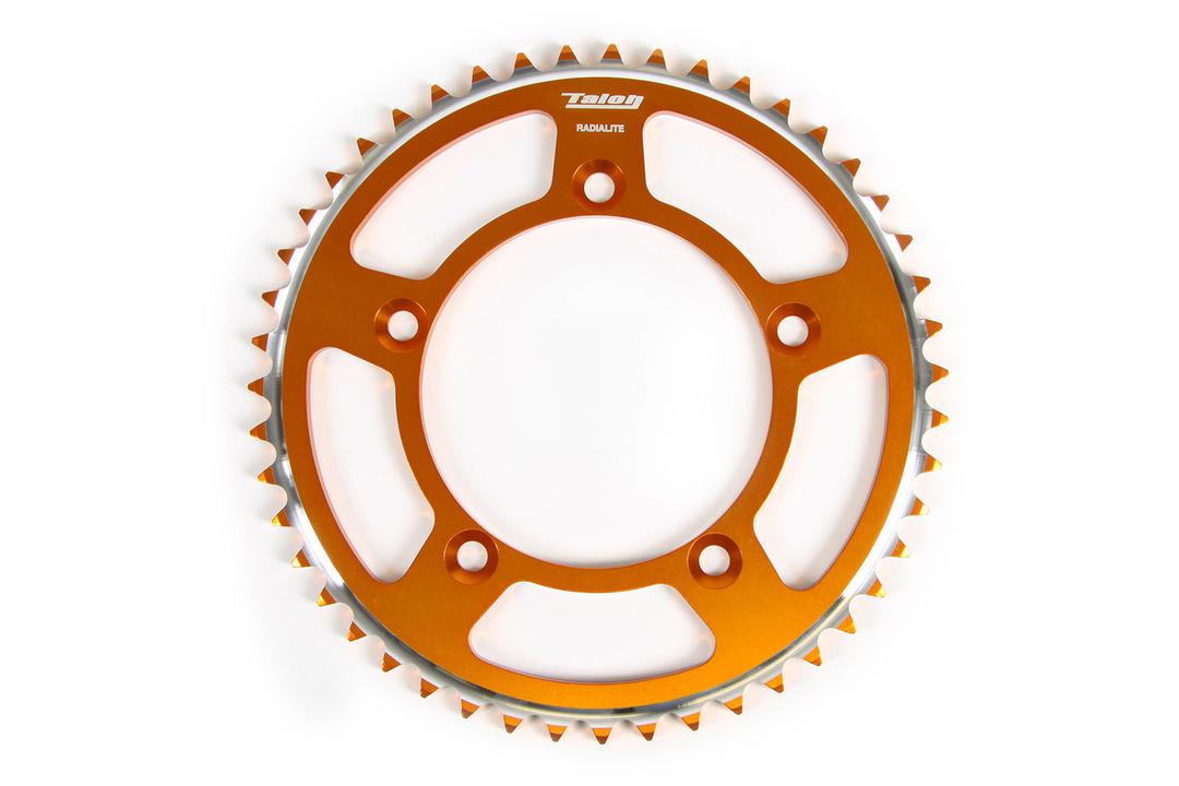 Talon Radialite Alloy Rear Sprocket - Orange