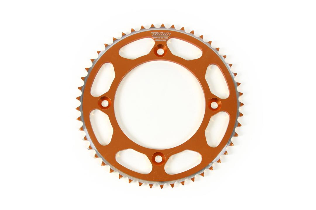 Talon Radialite Alloy Rear Sprocket - Orange
