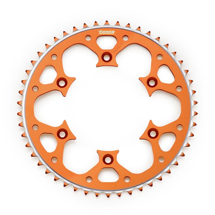 Talon Radialite Alloy Rear Sprocket - Orange