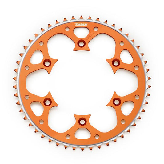Talon Radialite Alloy Rear Sprocket - Orange