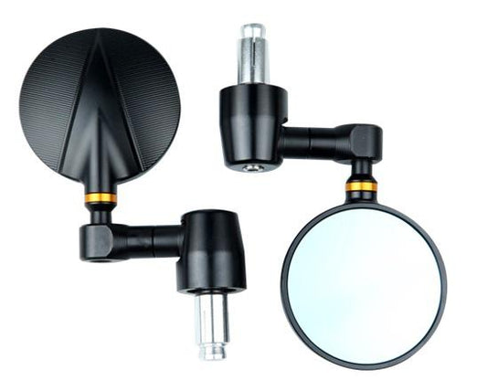 Tarmac Mirrors Stealth - Black Set