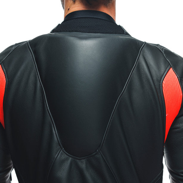 Dainese Tosa 1-Piece Perforated Suit - Black Red White