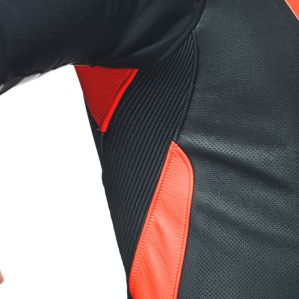 Dainese Tosa 1-Piece Perforated Suit - Black Red White