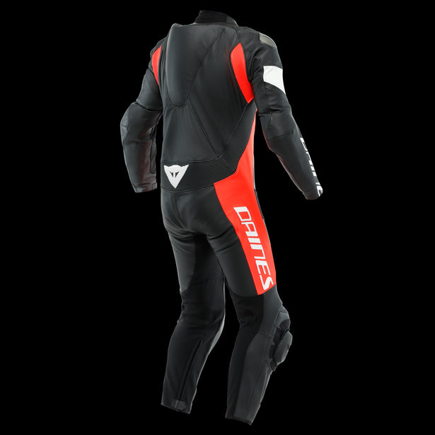 Dainese Tosa 1-Piece Perforated Suit - Black Red White