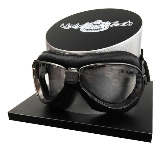Ugly Fish Aviator Goggles Gun Metal Frame, 2Pk Lens