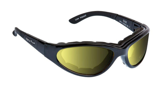 Ugly Fish Glide - Matt Black Frame, Yellow Photochromic Lens