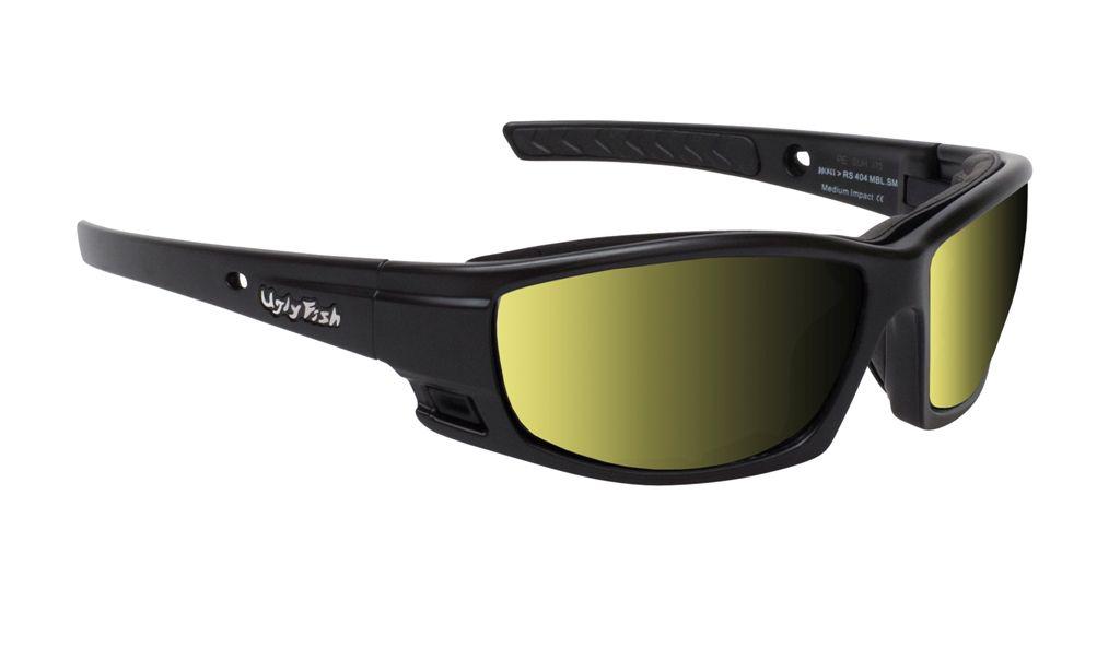 Ugly Fish Rocket - Matt Black Frame, Yellow Photochromic Lens