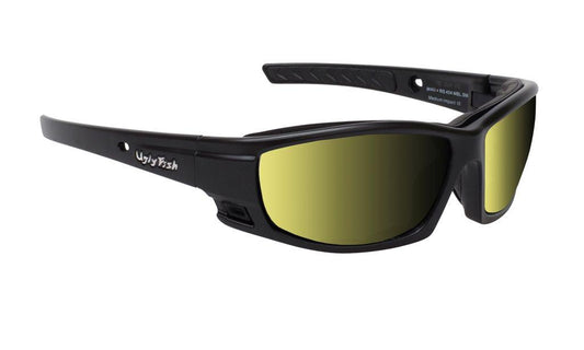 Ugly Fish Rocket - Matt Black Frame, Yellow Photochromic Lens