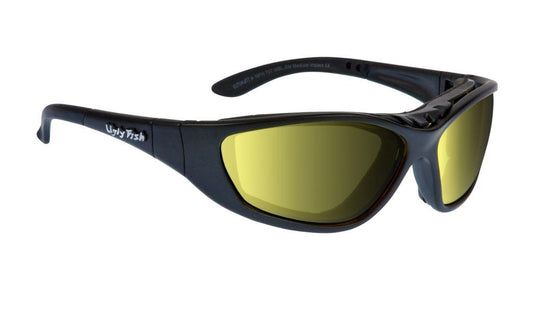Ugly Fish Ultimate - Matt Black Frame, Yellow Photochromic Lens