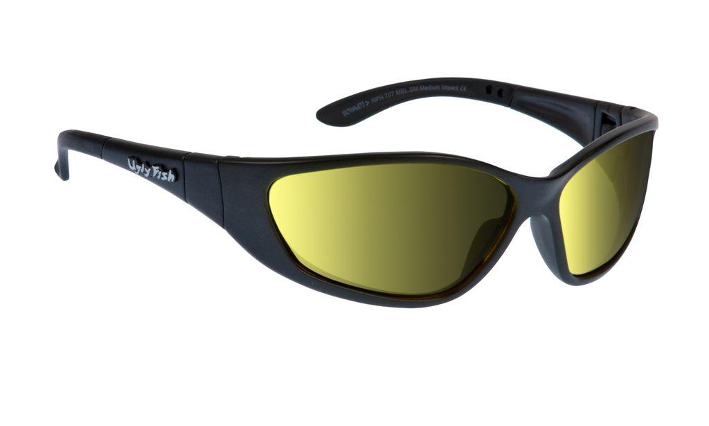 Ugly Fish Ultimate - Matt Black Frame, Yellow Photochromic Lens