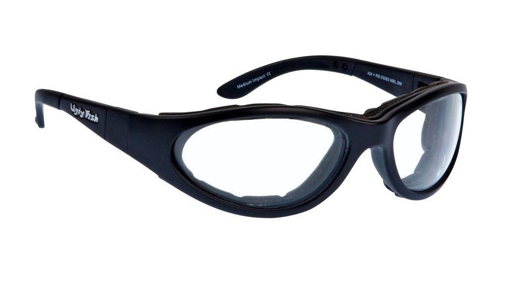 Ugly Fish Glide - Matt Black Frame, 3Pk Lens