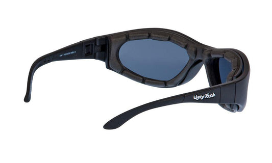 Ugly Fish Glide - Matt Black Frame, Blue Revo Lens