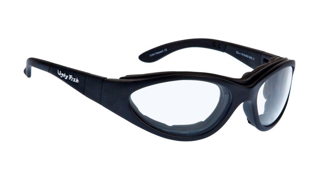 Ugly Fish Slim - Matt Black Frame, 3Pk Lens