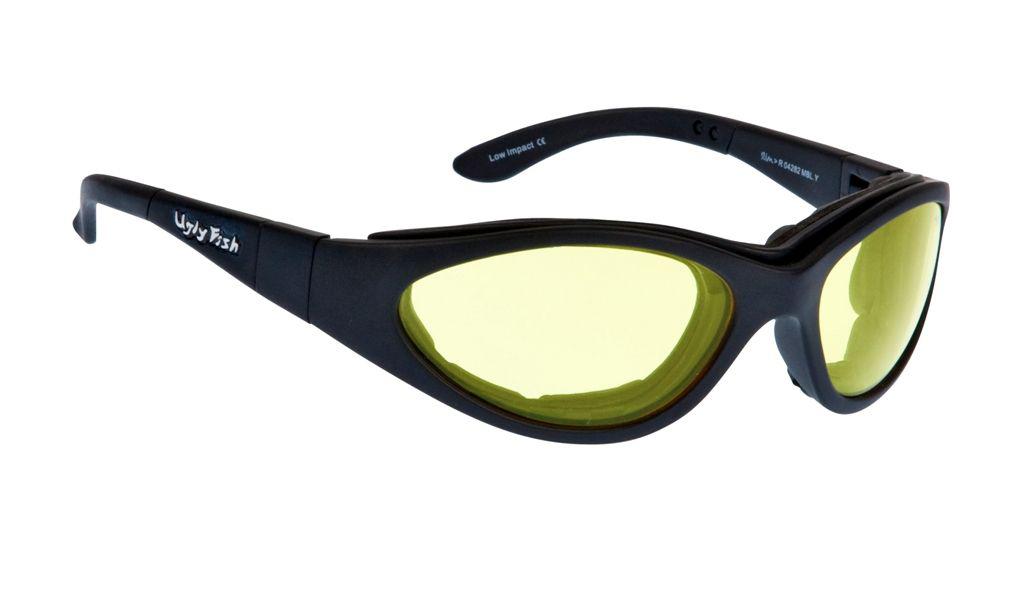 Ugly Fish Slim - Matt Black Frame, 3Pk Lens