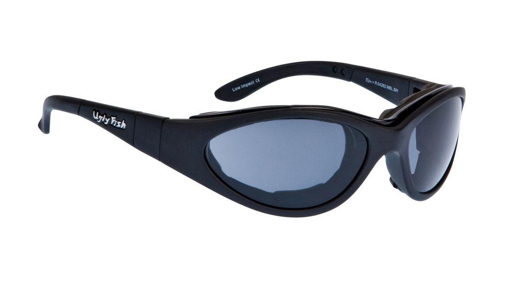 Ugly Fish Slim - Matt Black Frame, 3Pk Lens