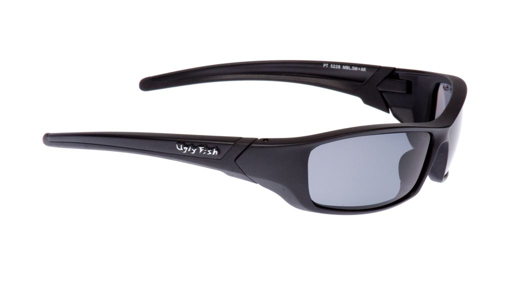 UGLY FISH RS5228 MATT BLACK FRAME, SMOKE LENS