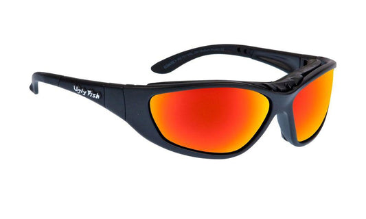 Ugly Fish Ultimate - Matt Black Frame, Red Lens