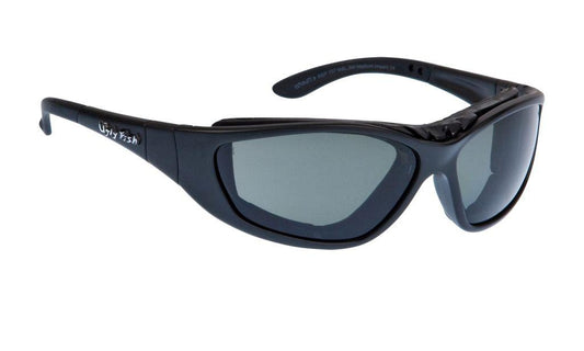 Ugly Fish Ultimate - Matt Black Frame, Polarised Smoke Lens